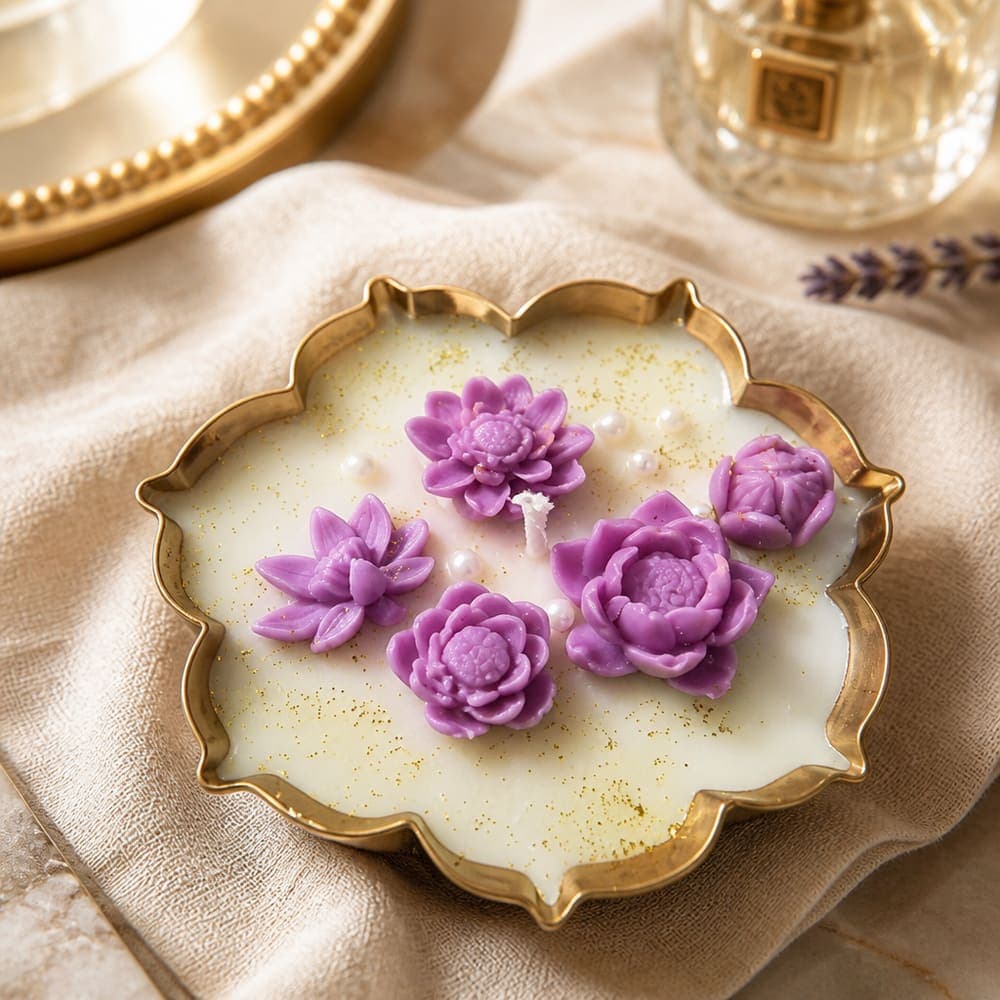 Violet Lotus Garden Tray